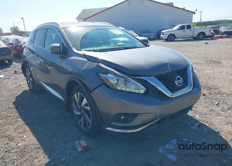 2016 Nissan Murano Platinum from USA, damaged, VIN 5N1AZ2MH6GN161726